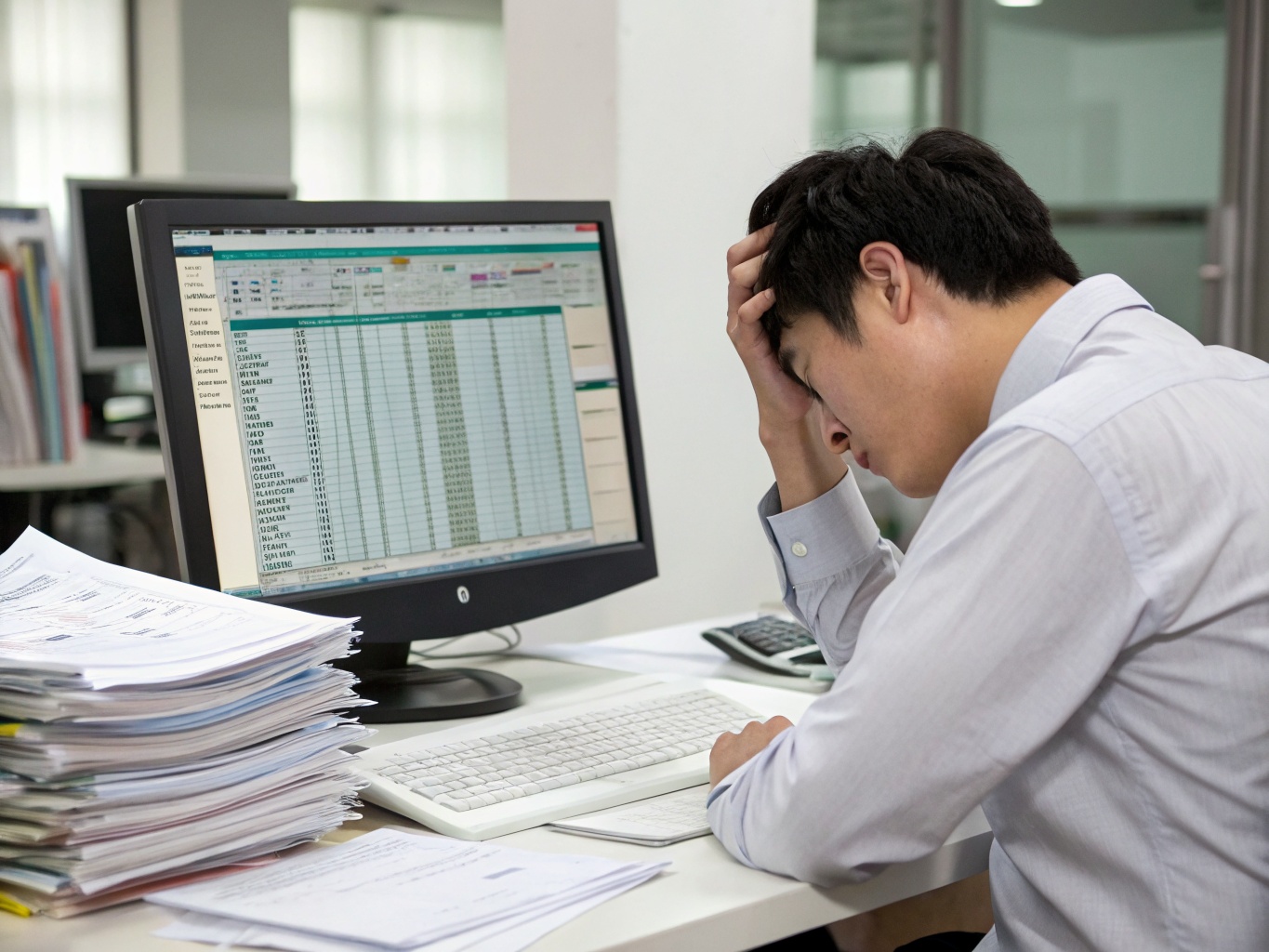 엑셀 관리 비효율